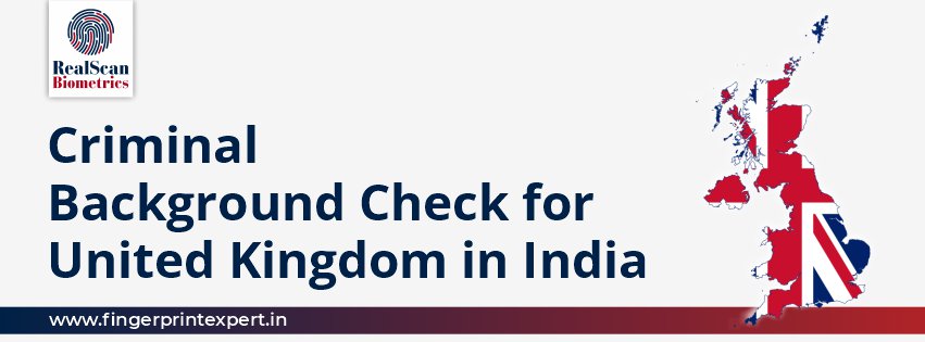 Criminal Background Check for United Kingdom in India