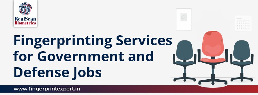 Fingerprinting Services for Government and Defense Jobs